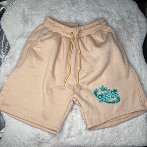 RDC World Tan Drawstring Sweat Shorts NEVER WORN